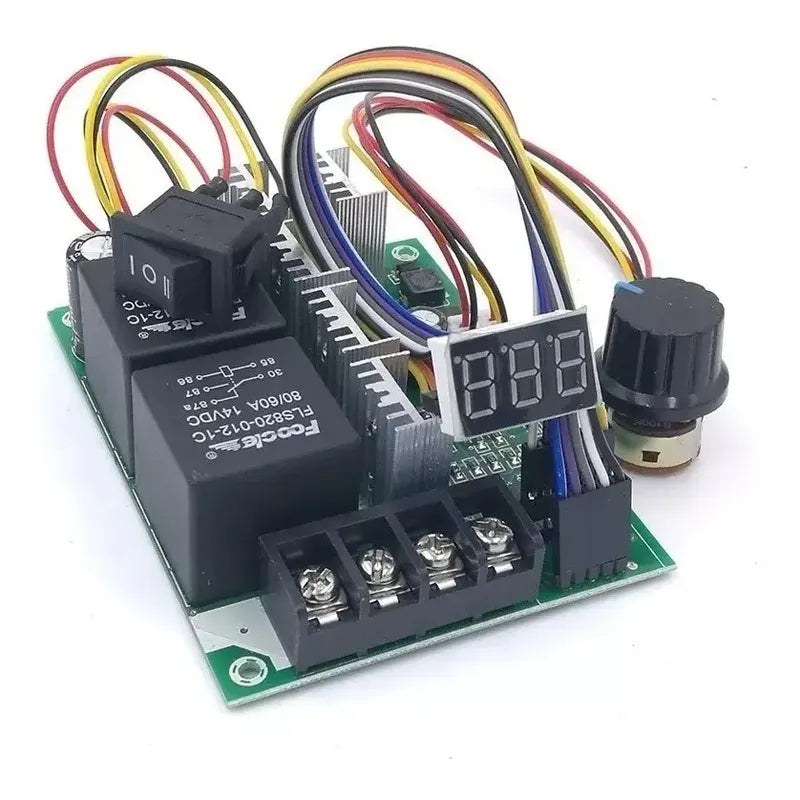 Dimmer Controlador Motor Pwm 60a 10 - 55v Reversa