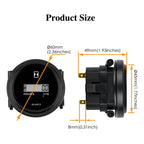 Horometro Digital Dc 4.5 90v Tractor Motor Generador 12v 24v