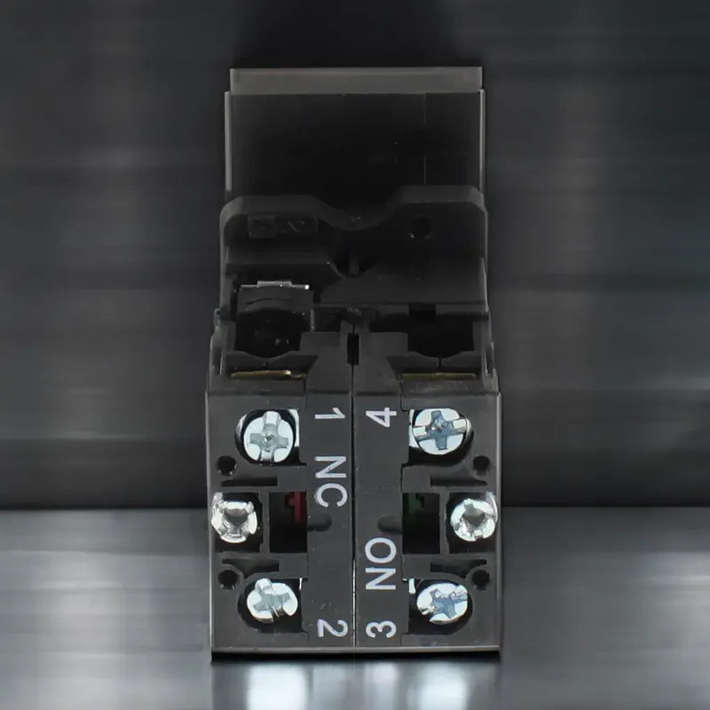 Switch Pulsador Interruptor On Off 22mm 1nc 1no Con Luz 220v Verde Y Rojo