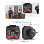 Probador De Diferencial Y Enchufes Tester 48-250v Lcd 220vac