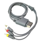 Cable Av Para Xbox 360 Audio Video Rca Compatible Xbox360