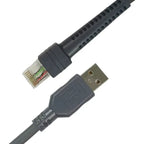 Cable Usb Para Zebra Cba-u46-s07za Ds3608 Ds3678 Ds4608 8108 Negro Usb
