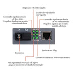 Convertidor Fibra Optica Ethernet Ftth Htb-gs-03 10/100/1000