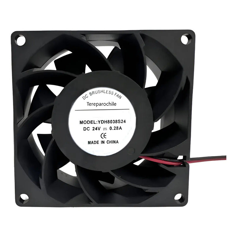Ventilador Fan Cooler Ydh8038s24 Dc 24v 80x38mm 8038
