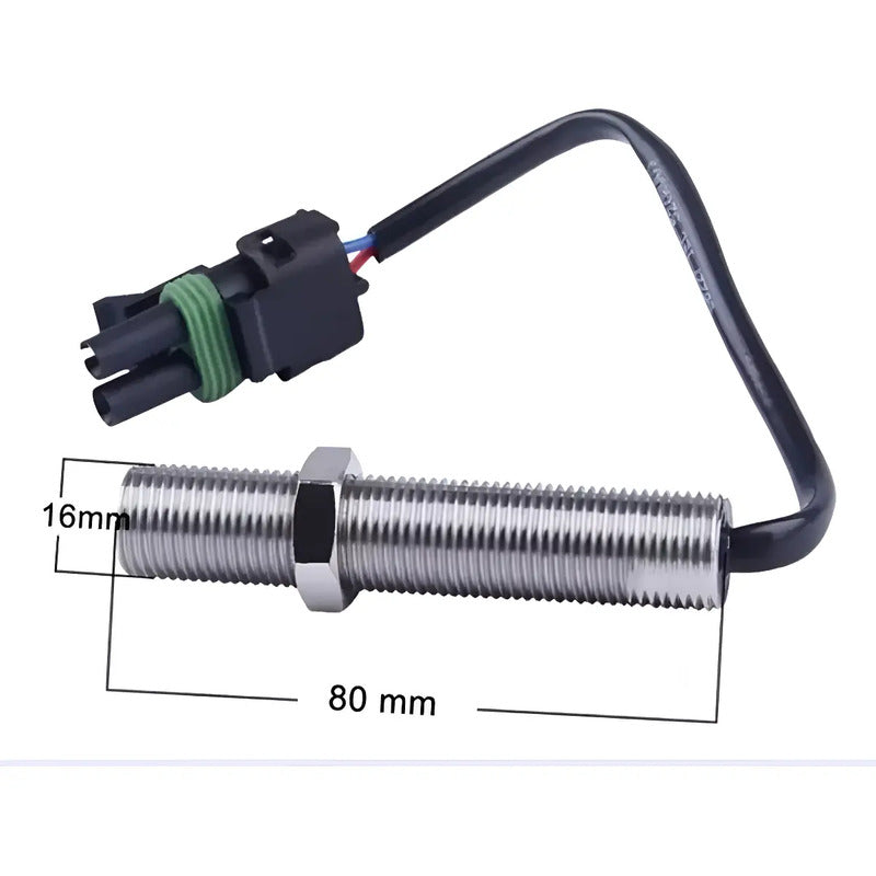 Sensor Rpm Pickup Magnetico Para Generador Perki N M16 5/8