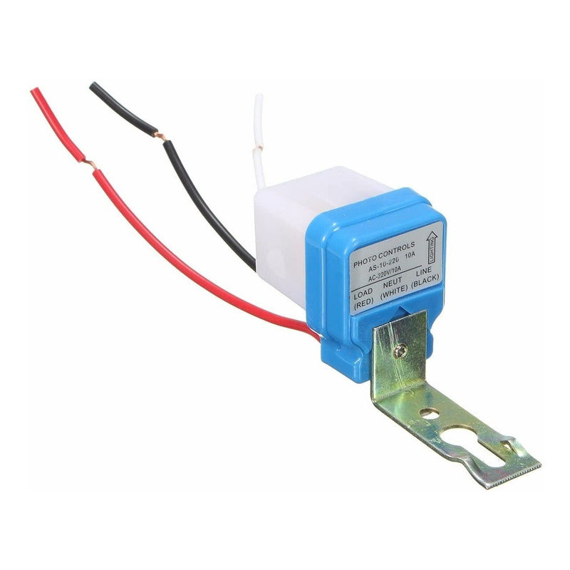Fotocelda Sensor Luz Encendido Focos Lamparas 220v 10a As-10