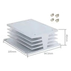 Rele Trifasico Ssr Estado Solido 24-480vac 220v 40a 3-32vdc
