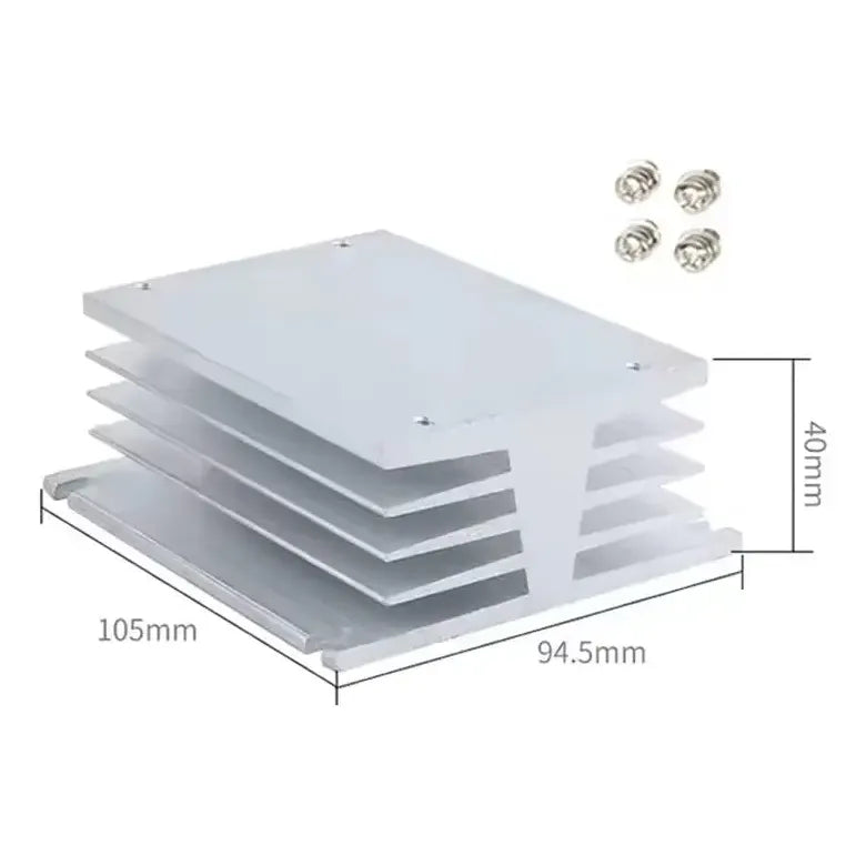 Rele Trifasico Ssr Estado Solido 24-480vac 220v 40a 3-32vdc