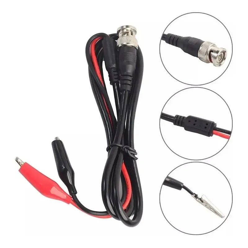 Sonda Punta Prueba Bnc Osciloscopio Caiman Pinza Tester