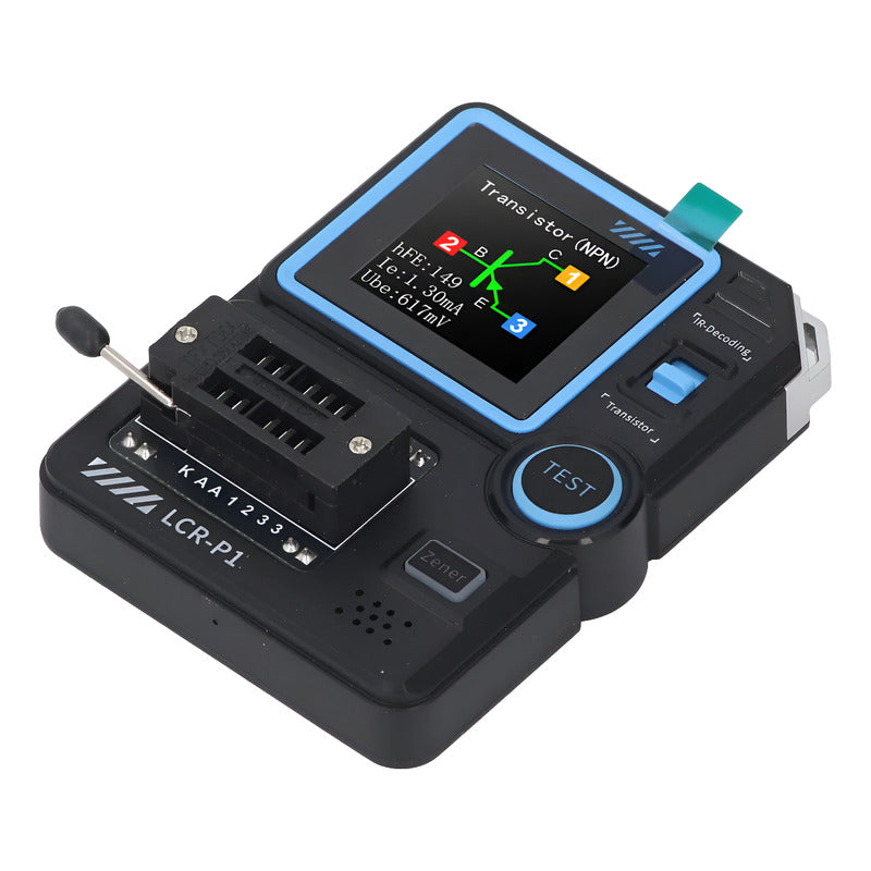 Probador Transistores Diodos Condensadores Tester Esr Lcr-p1