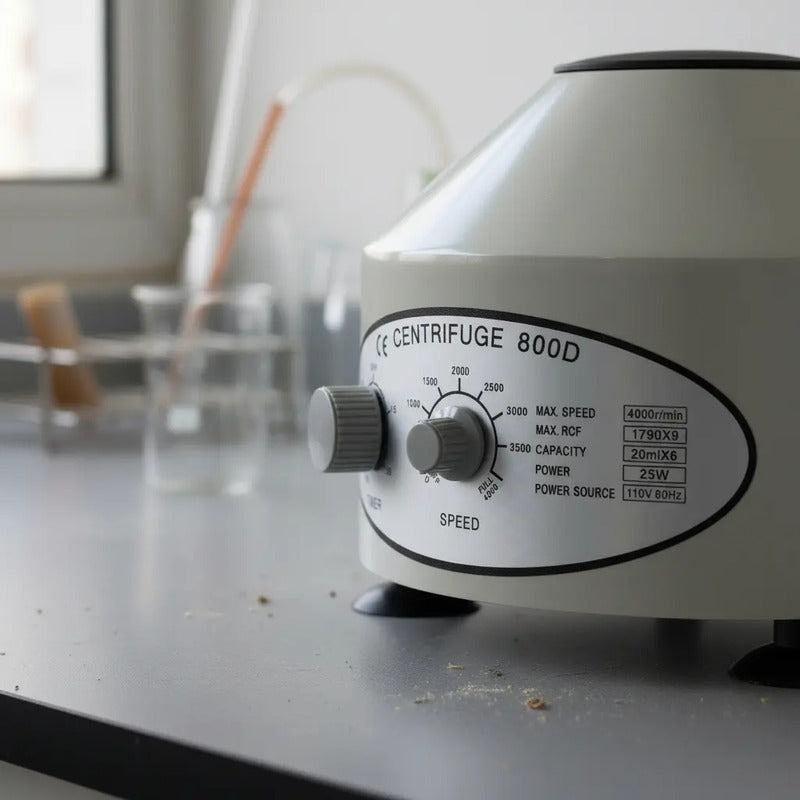 Máquina Centrífuga 1500rpm 4000rpm 6 Tubo Plasma Laboratorio 50 Hz