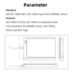 Lector Grabador Usb Smart Card Rfid Nfc Iso/iec18092 Acr122u Blanco Usb