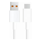 Cable Carga Rapida Y Datos Usb-a A Tipo C Generico 1 Metro Blanco