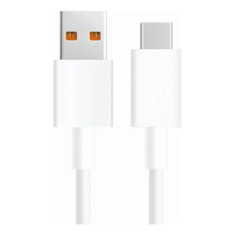 Cable Carga Rapida Y Datos Usb-a A Tipo C Generico 1 Metro Blanco