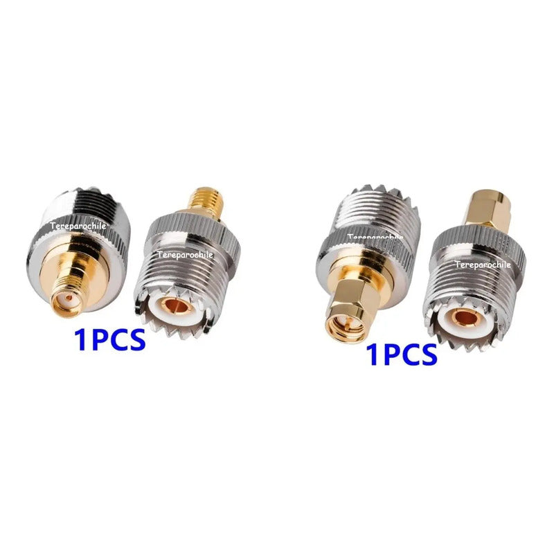 Set 14 Adaptadores Conectores Wifi Antena Rf Sma Bnc Pl259