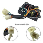 Regulador Avr Motosoldador Hj-5k25dh-6 Hj-5k25dh 14 Cables