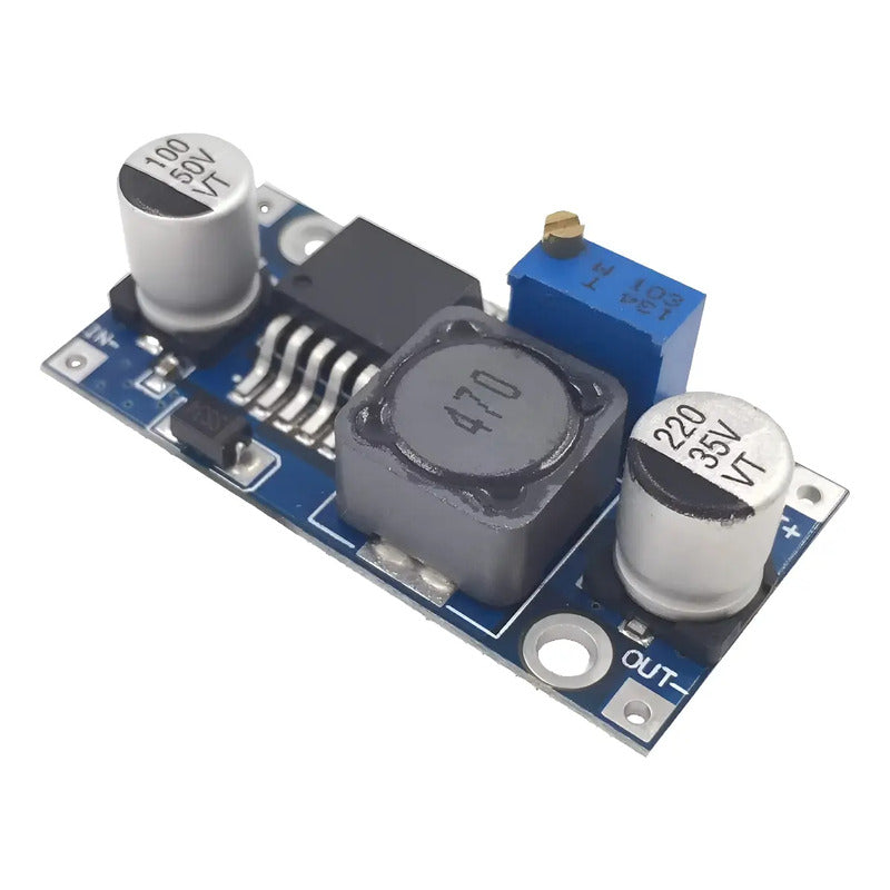 Módulo Regulador De Voltaje Dc-dc Xl6009 Entrada 3-32v Salida 5-35v 2.5a