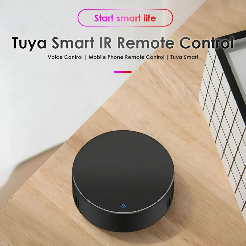 Control Remoto Inteligente Wifi Compatible Alexa Google Tuya Negro