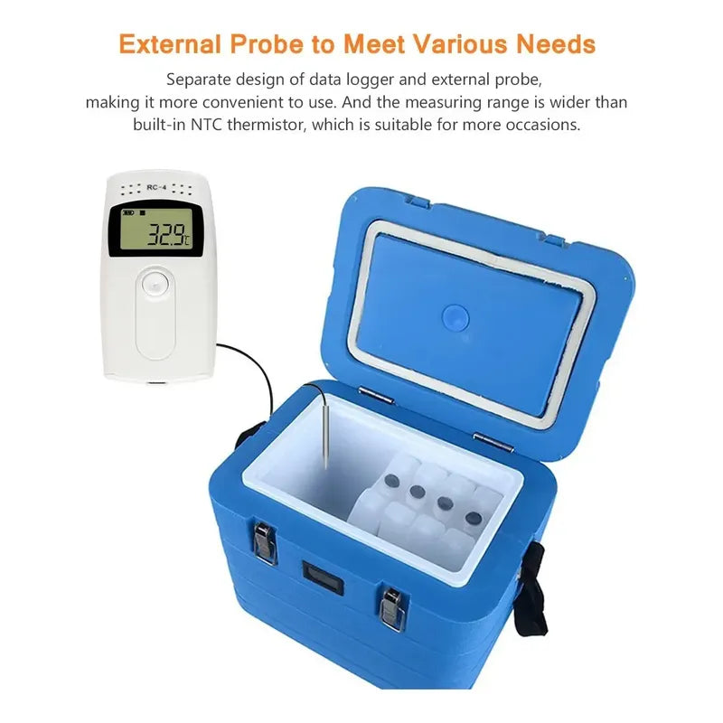 Data Logger Registrador Temperatura Humedad Log Datos Rc-4