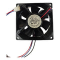 Ventilador Fan Cooler D80sh-12 Hh 12v 80x25mm 8025 3 Pines Negro