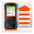 Monitor Calidad Aire Portatil Pm2.5 Detector Formaldehido Naranja