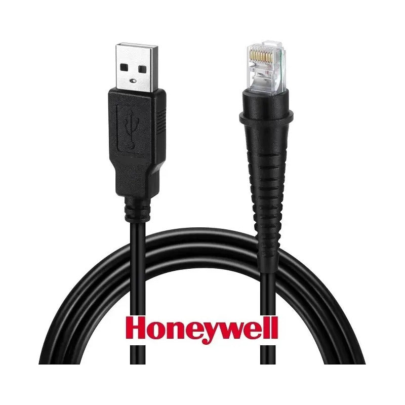 Cable Para Lector Honeywell Cbl-500-300-s00 Rj45 Rj50 Usb A Negro