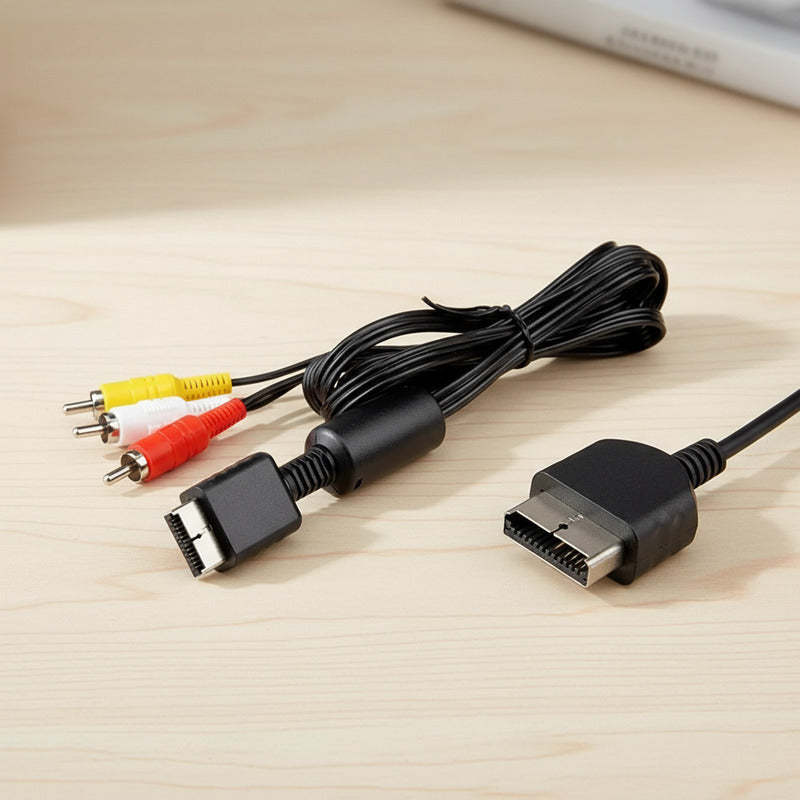 Cable Audio Video Compatible Con Playstation 3 Ps1 Ps2 Ps3