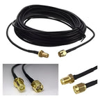 Cable Extensión Antena Wifi Rp-sma Macho A Hembra 5m Tereparochile