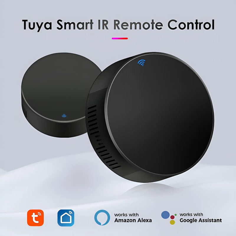 Control Remoto Inteligente Wifi Compatible Alexa Google Tuya Negro