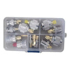 Set 14 Adaptadores Conectores Wifi Antena Rf Sma Bnc Pl259