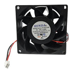 Ventilador Fan Cooler Rd8038s24h 24v 80x38mm 8038 2 Pin Negro