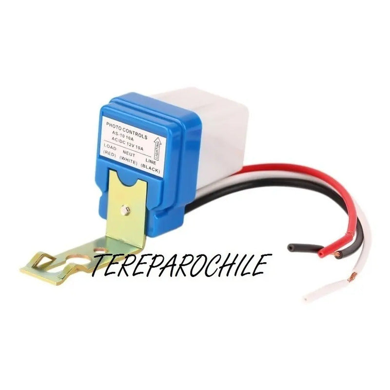Fotocelda Sensor Luz Encendido Focos Lamparas 220v 10a As-10