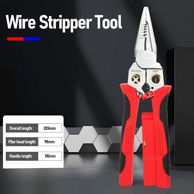 Alicate Electricista Pinza Pelacable Con Deteccion Eléctrica