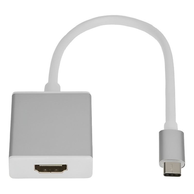 Cable Adaptador Convertidor Usb 3.1 Tipo C A Hdmi 4k 10gbps Blanco