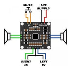 Pam8610 Circuito Amplificador Stereo Clase D 2x15w