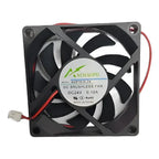 Ventilador Fan Cooler Acp7015-24 24v 70x15mm 2 Pines 7015 Negro