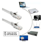 Cable De Red Lan Utp Cat-6 Cat-5 Ethernet Rj-45 5 Metros