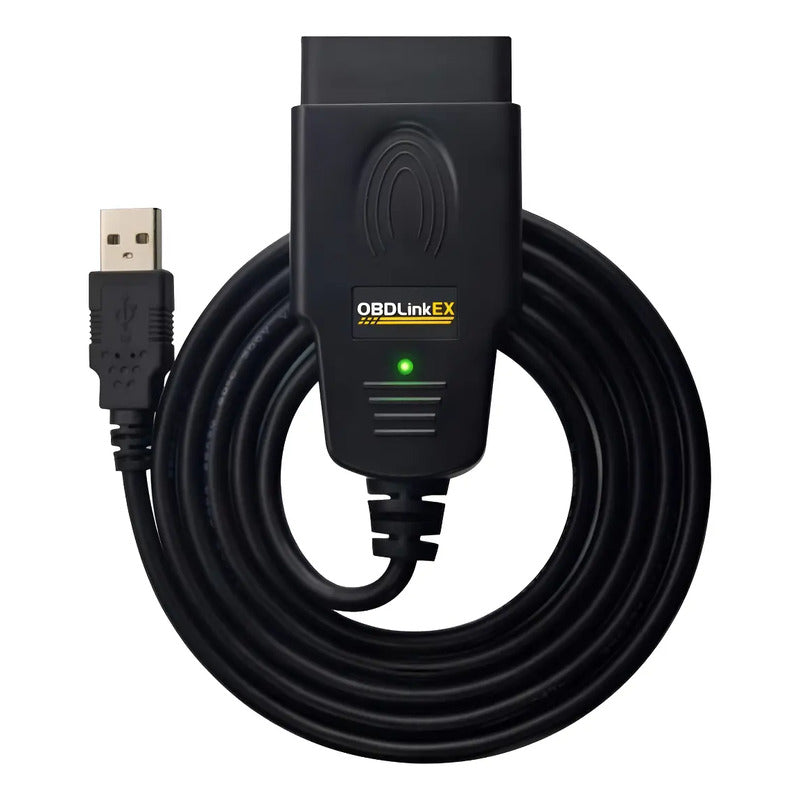 Escaner De Auto Adaptador Obdlink Ex Forscan Obd2 Usb Obdii