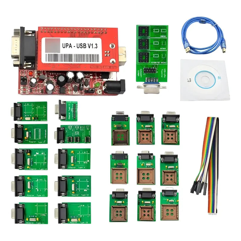 Kit Programador Upa Full Ecu Bsi Bcu Airbag Immo +scripts
