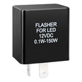 Rele Luz Led Flasher Intermitente 12v 0.1w A 150w 2 Pin Moto
