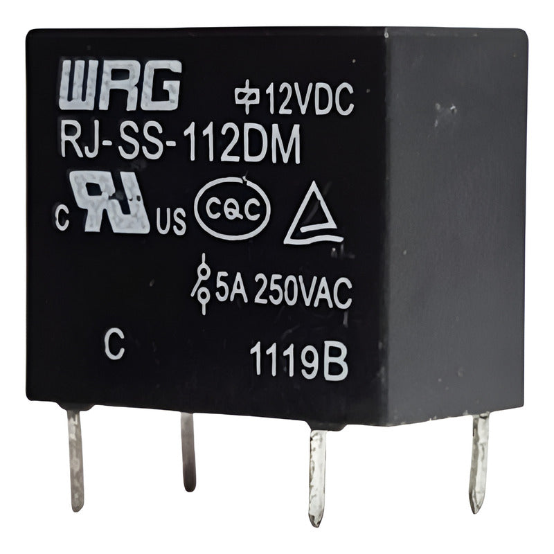 Relay Rj-ss-112dm Rjss112dm 5a 250vac 12v 4 Pines Rele