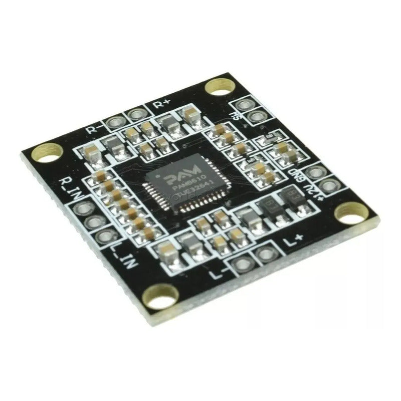 Pam8610 Circuito Amplificador Stereo Clase D 2x15w