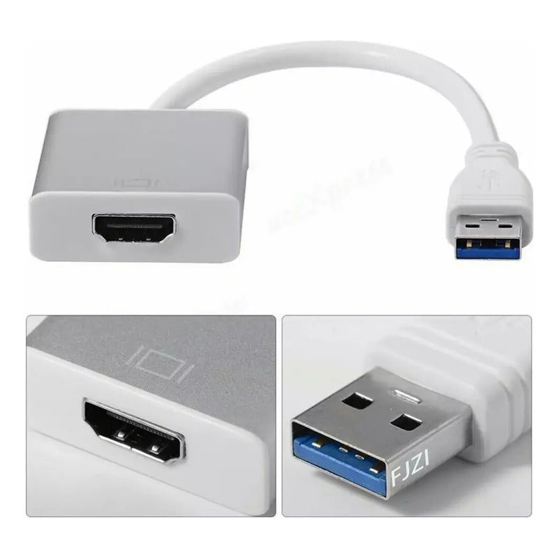 Cable Generico Usb 3.0 A Hdmi 1080. Fjzi