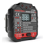 Probador De Diferencial Y Enchufes Tester 48-250v Lcd 220vac