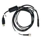 Cable Rib Programacion Usb Para Motorola R2 Pmkn4128a Dep450 Negro