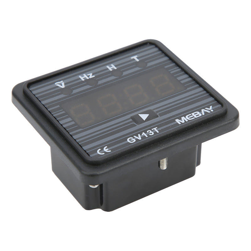 Horometro Voltímetro Digital Medidor Voltaje Frecuencia 220v