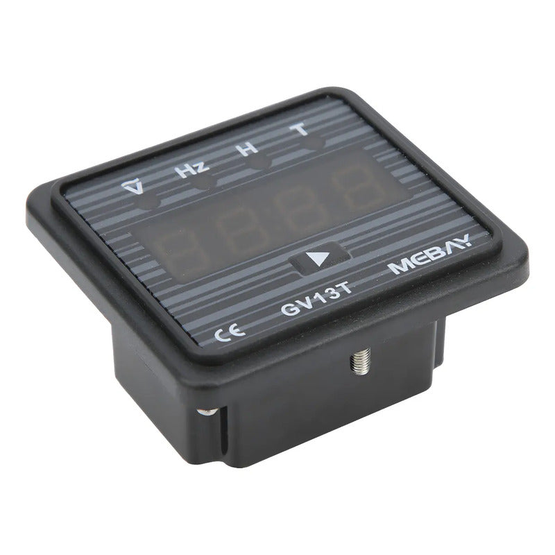 Horometro Voltímetro Digital Medidor Voltaje Frecuencia 220v