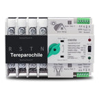 Ats Transferencia Automática 125a Trifásico Din Solar 380v