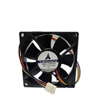Ventilador Fan Cooler Hxd8025 12v 80x25mm 8025 4 Pines Negro