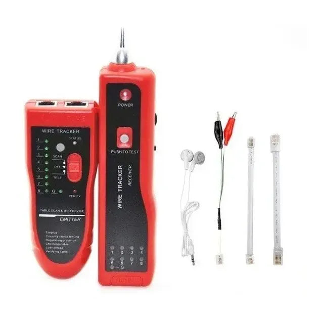 Tester Red Lan Rj45 Telefono Cable Rj11 Cat5 6 Wire Tracker